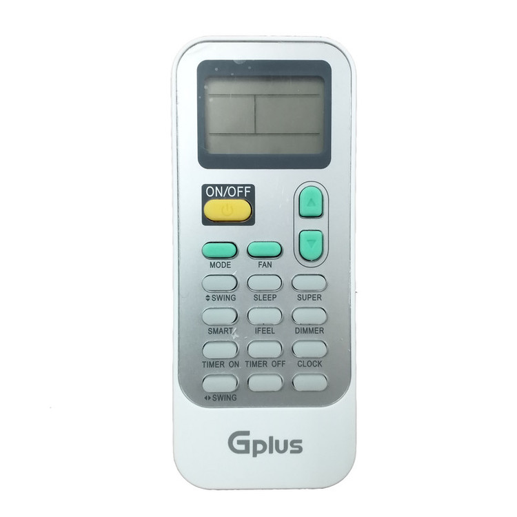 ریموت کنترل جی پلاس مدل 16Hi مناسب برای کولر گازی Gplus