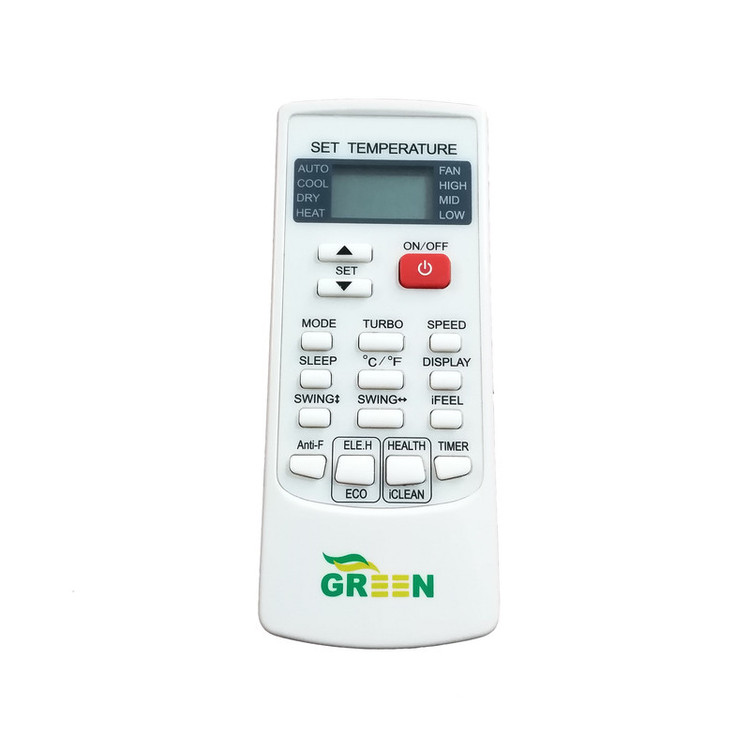 ریموت کنترل مدل 1211R0 مناسب برای کولر گازی گرین GREEN