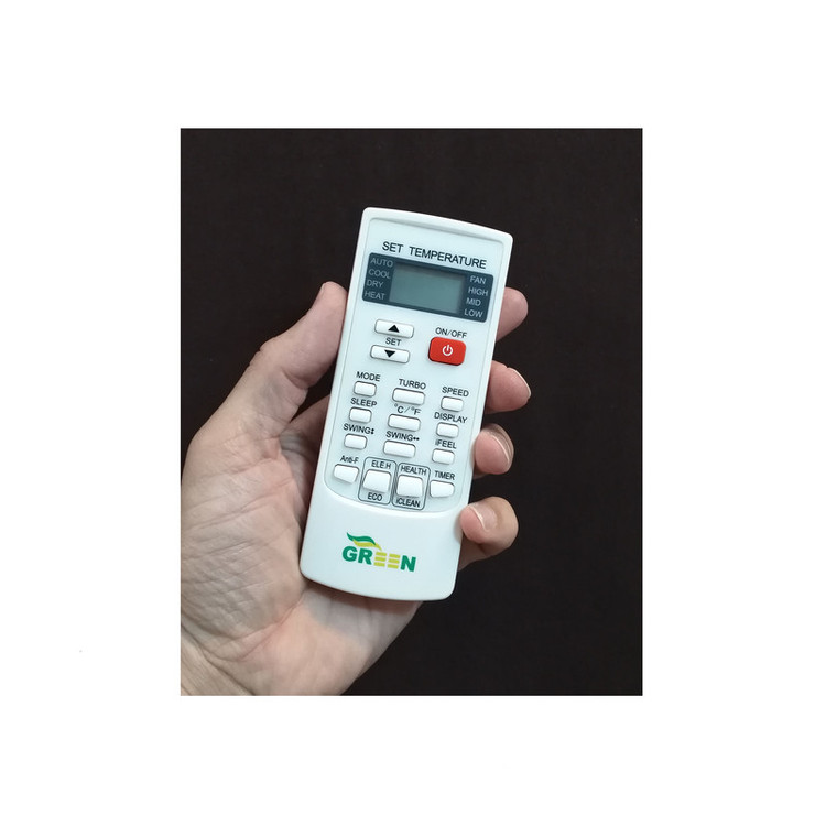 ریموت کنترل مدل 1211R0 مناسب برای کولر گازی گرین GREEN