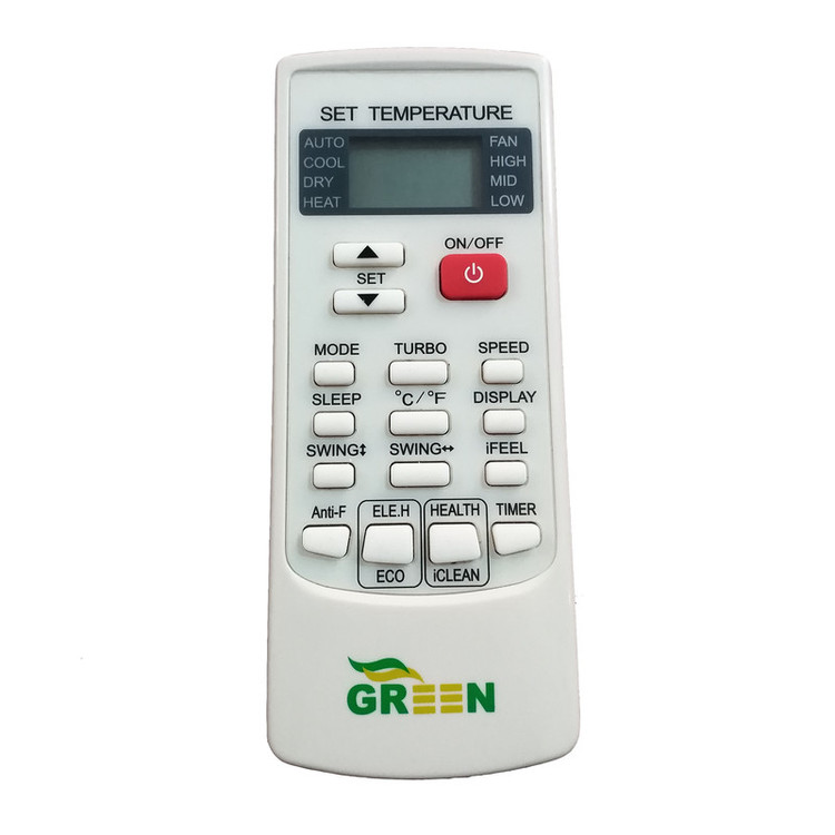 ریموت کنترل مدل 1211R0 مناسب برای کولر گازی گرین GREEN