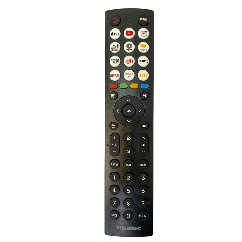 ریموت کنترل تلویزیون هایسنس مدل SMART 4K