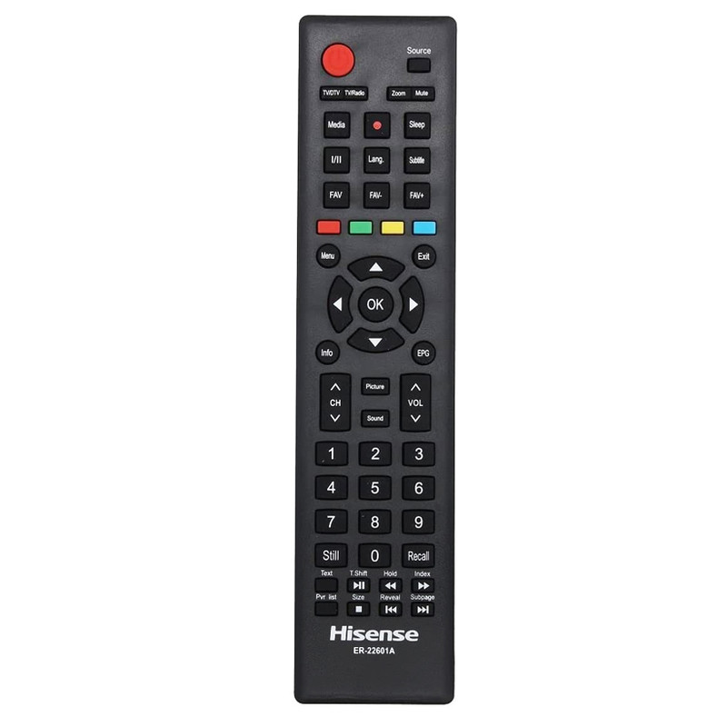 ریموت کنترل تلویزیون هایسنس مدل ER-22601A