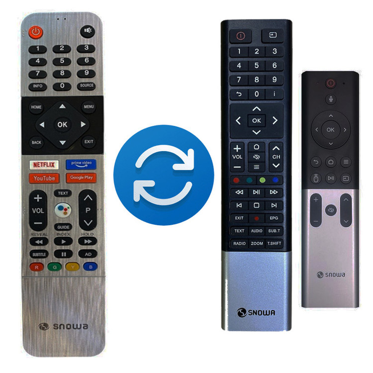 ریموت کنترل تلویزیون اسنوا مدل SKY مناسب برای تلویزیونهای هوشمند اسنوا