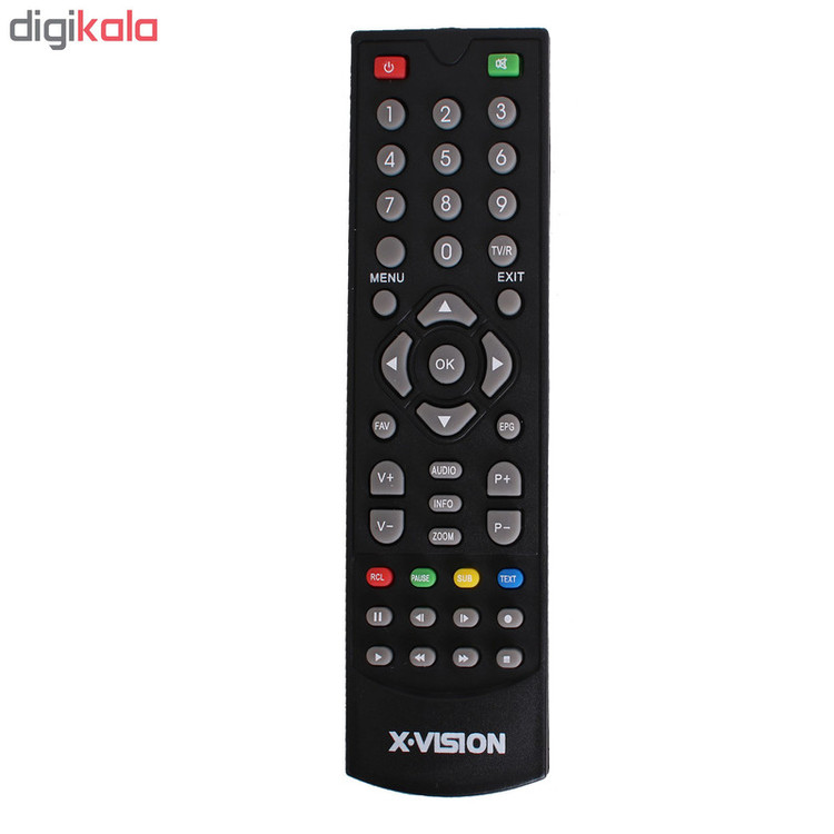 ریموت کنترل ایکس ویژن کد 1250