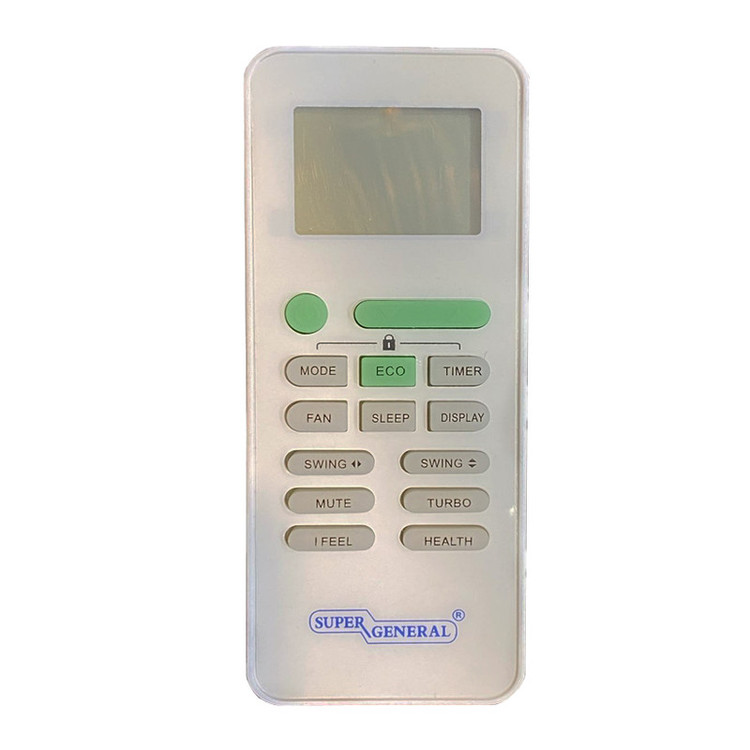 ریموت کنترل کولر گازی سوپر جنرال مدل SG-1