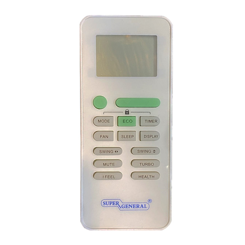 ریموت کنترل کولر گازی سوپر جنرال مدل SG-1