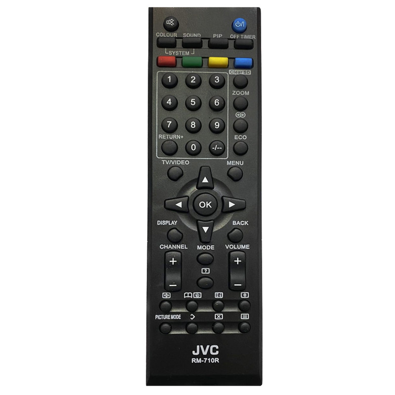 ریموت کنترل تلویزیون جی وی سی مدل RM-710R