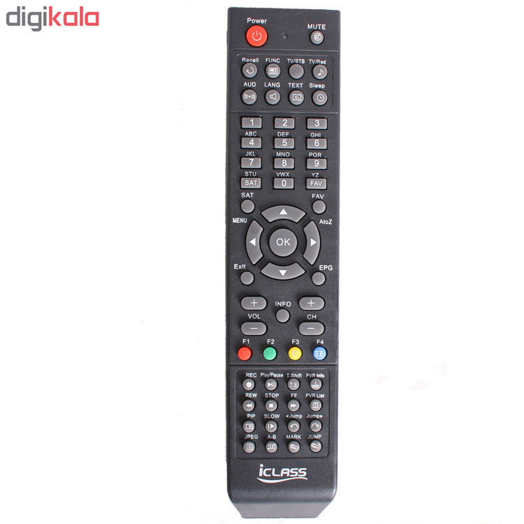 ریموت کنترل آی کلاس مدل 1550