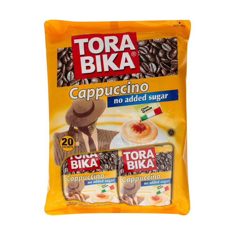 پودر کاپوچینو بدون شکر تورابیکا - 12.5 گرم بسته 20 عددی