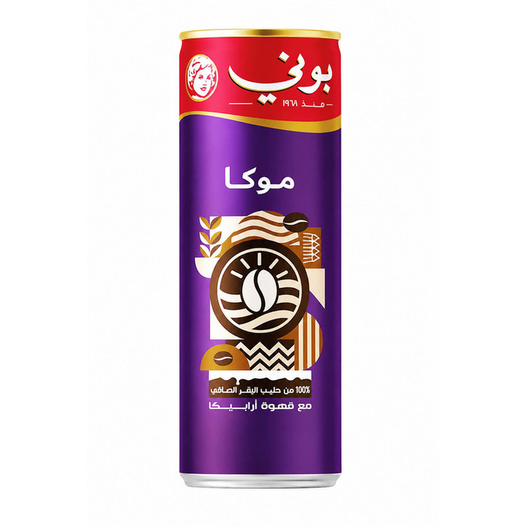 آیس کافی بونی با طعم موکا - 250 میلیلیتر