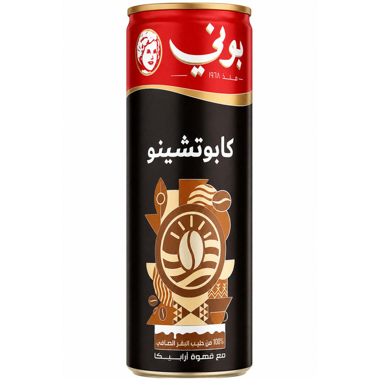 آیس کافی بونی با طعم کاپوچینو - 250 میلیلیتر